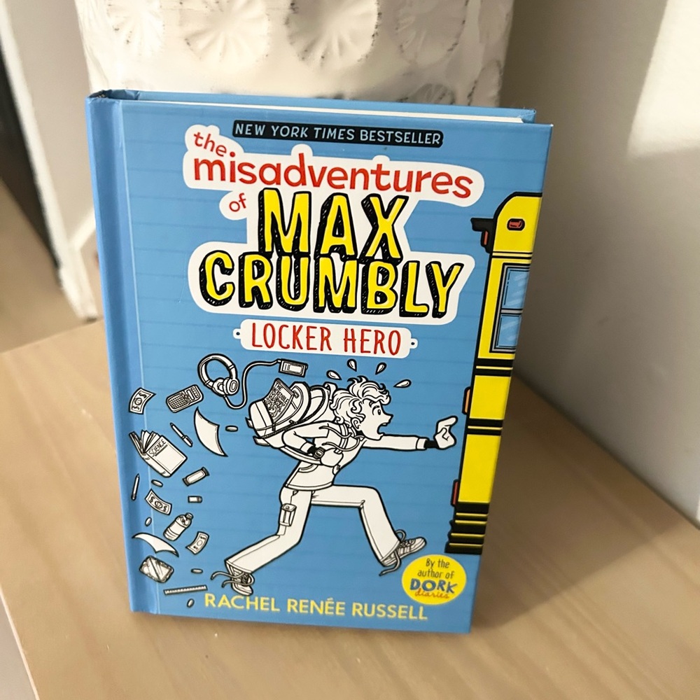 The Misadventures of Max Crumbly: Locker Hero Hardcover Book